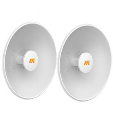 Mimosa N5-X25 5GHz 25dBi Modular Cassegrain Antenna for C5x - Twin Pack