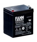 FIAMM 12FGH23 Batteria al Piombo VRLA  12V 5Ah (Faston 250 - 6,3mm)