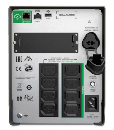 APC Smart-UPS 1000VA 700W  LCD SMT1000IC with SmartConnect