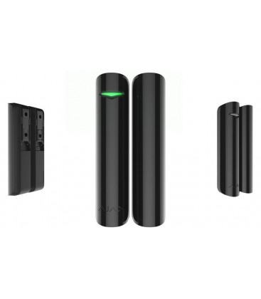 Ajax DoorProtect Plus Wireless Magnetic Opening Detector - Black