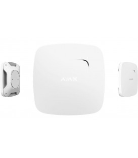 Ajax FireProtect Wireless Smoke & Heat Detector with Sound Alarm - White