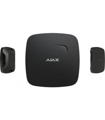 Ajax FireProtect Plus Wireless Smoke, Heat & Carbon Monoxide Detector with Sound Alarm - Black