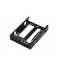 QNAP QDA-A2AR Dual 2.5” SATA HDD/SSD to 3.5” SATA Adapter Converter with RAID Support for PC and NAS