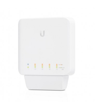 UBIQUITI UniFi® Switch Flex Indoor/Outdoor 5-Port PoE Gigabit Switch with 802.3bt Input Power - USW-Flex