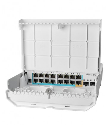 MikroTik Routerboard netPower 15FR Switch - CRS318-1Fi-15Fr-2S-OUT