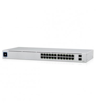 UBIQUITI UniFi® Switch 24 PoE -  24-Port 802.3at PoE Gigabit Switch with SFP  -  USW-24-PoE