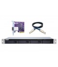 QNAP TL-R400S 4-bay Rackmount SATA JBOD Storage Enclosure