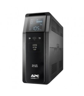 APC Back-UPS Pro 1200VA 720W Sinewave AVR 8 Outlets LCD BR1200SI