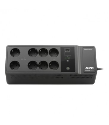 APC Back-UPS 650VA 400W 8 Schuko Outlets & USB Charging Port BE650G2-GR