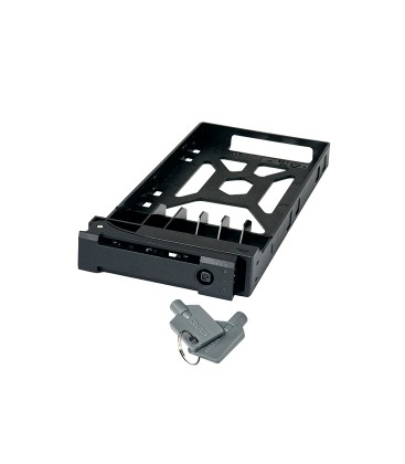 QNAP TRAY-25-BLK01 2.5'' HDD Tray with Key Lock & 2 Keys for 2.5'' HDD