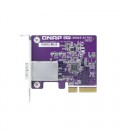 QNAP QXP-400eS-A1164 1-Port SFF-8088 Host Bus Adapter, 4 x SATA PCIe 3.0 x2 Expansion Card for TL JBOD