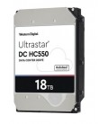 WD Ultrastar DC HC550 18TB 512MB SATA SED 512e WUH721818ALE6L1