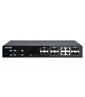 QNAP QSW-M1204-4C 12 Port 10GbE SFP+ / RJ45 Combo Managed Switch