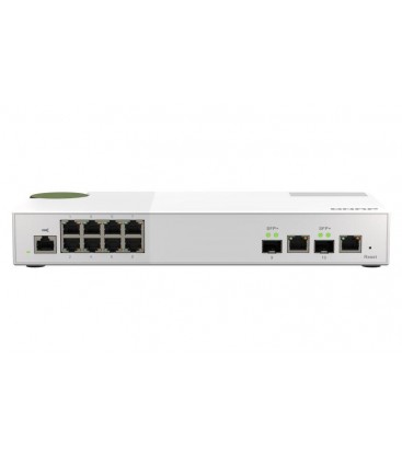 QNAP QSW-M2108-2C 10 Port 10GbE SFP+ / 2.5GbE / RJ45 Combo Managed Switch